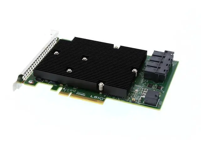 Alt view image 4 of 6 - WISDUM 9300-16i(LSI00447) PCIe 3.0 SAS 12Gb/s SAS Host Bus Adapter