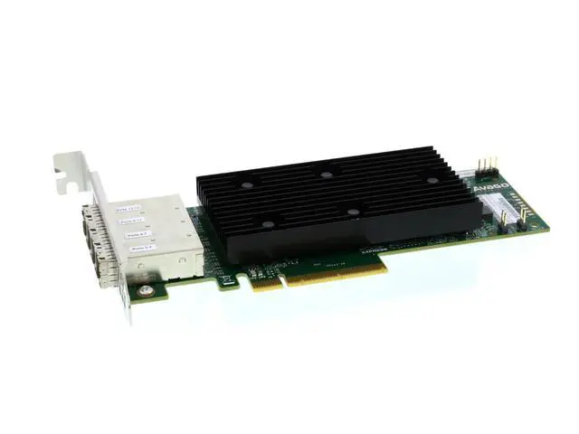 Alt view image 2 of 6 - WISDUM 9305-16e x8 lane, PCIe 3.0 Low Profile SAS SAS 9305 12 Gb/s SAS Host Bus Adapter