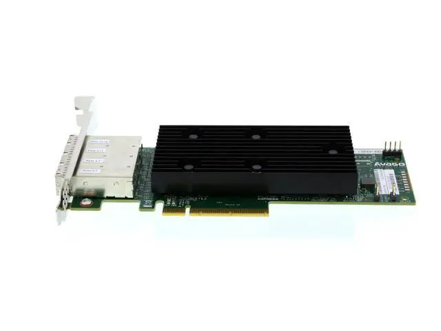 Alt view image 3 of 6 - WISDUM 9305-16e x8 lane, PCIe 3.0 Low Profile SAS SAS 9305 12 Gb/s SAS Host Bus Adapter