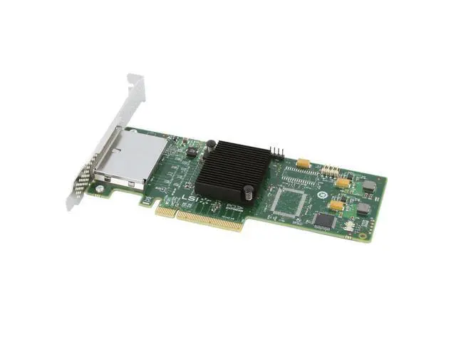 Alt view image 2 of 6 - WISDUM LSI00188 PCI Express Low Profile Ready SATA / SAS 9200-8e Controller Card (Single Pack)--Avago Technologies