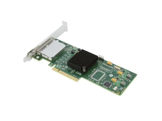 Alt view image 3 of 6 - WISDUM LSI00188 PCI Express Low Profile Ready SATA / SAS 9200-8e Controller Card (Single Pack)--Avago Technologies