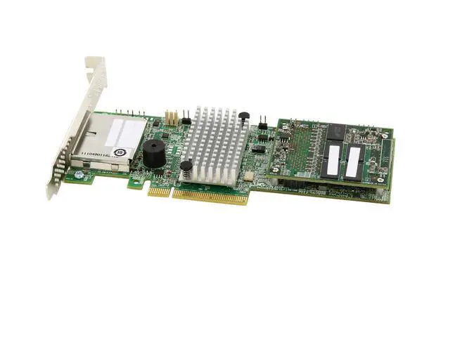 Alt view image 4 of 6 - WISDUM MegaRAID LSI00332 (9286-8e) PCI-Express 3.0 x8 Low Profile SATA / SAS RAID Controller - Single--Avago Technologies