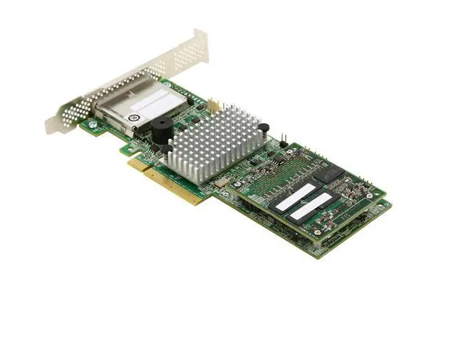 Alt view image 6 of 6 - WISDUM MegaRAID LSI00332 (9286-8e) PCI-Express 3.0 x8 Low Profile SATA / SAS RAID Controller - Single--Avago Technologies