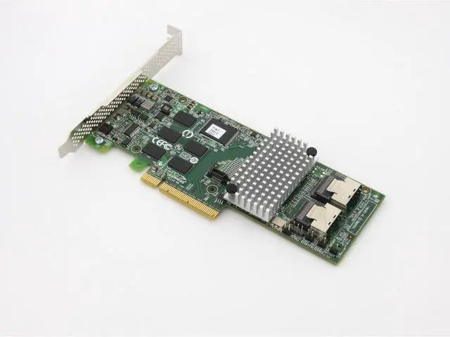 Alt view image 3 of 6 - WISDUM MegaRAID Internal Low-Power SATA/SAS 9261-8i 6Gb/s PCI-Express 2.0 w/ 512MB onboard memory RAID Controller Card, Single--Avago Technologies