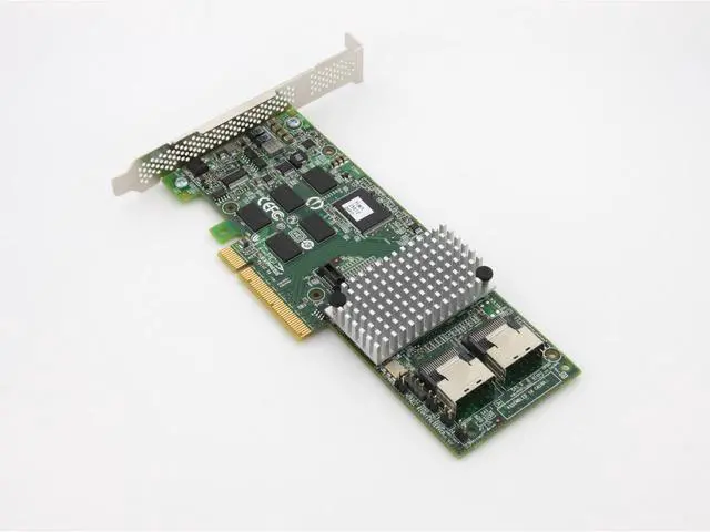 Alt view image 4 of 6 - WISDUM MegaRAID Internal Low-Power SATA/SAS 9261-8i 6Gb/s PCI-Express 2.0 w/ 512MB onboard memory RAID Controller Card, Single--Avago Technologies