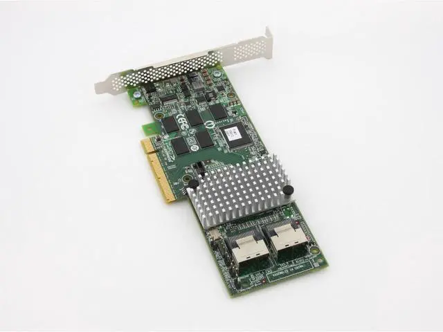 Alt view image 5 of 6 - WISDUM MegaRAID Internal Low-Power SATA/SAS 9261-8i 6Gb/s PCI-Express 2.0 w/ 512MB onboard memory RAID Controller Card, Single--Avago Technologies