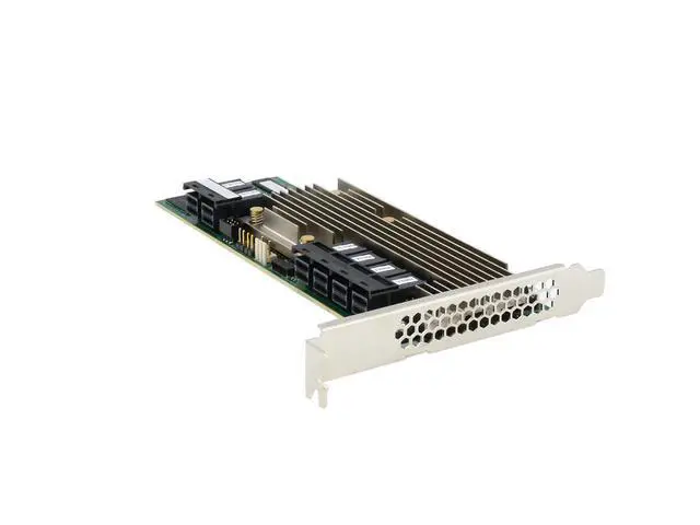 Alt view image 6 of 6 - WISDUM 9361-24i x8 lane PCI Express 3.0 Low Profile SATA / SAS High Port Count 12Gb/s PCI Express SATA + SAS RAID Controller