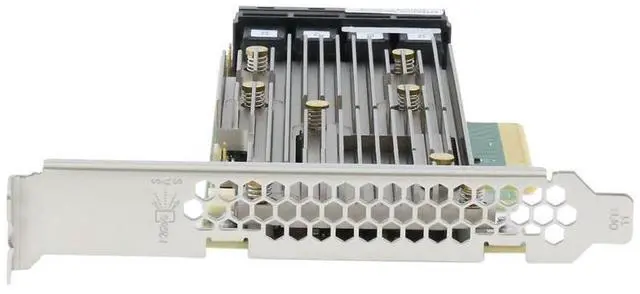 Alt view image 4 of 6 - WISDUM MegaRAID 9400 9460-16i x8 lane PCI Express 3.1 SAS, SATA, PCIe (NVMe) Tri-Mode Storage Adapters