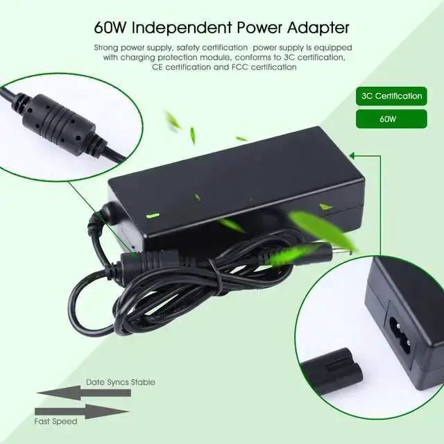 Alt view image 6 of 7 - USB Hub WISDUM A-300 metal 10 Ports USB 2.0 Powered Hub -USB Extension Splitter for Bitcoin Minings with 12V 5A 60W Power Adapter On/Off Switch Din-Rail