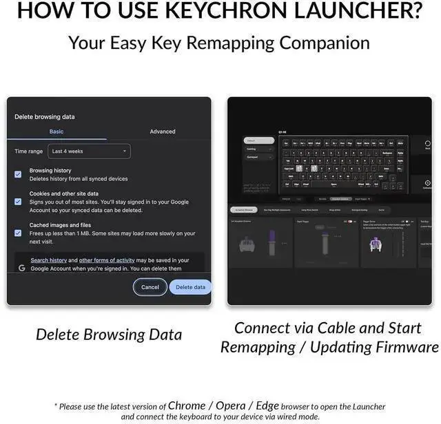 Alt view image 3 of 7 - USB Keyboard WISDUM Keychron Q1 HE Wireless Custom Mechanical Keyboard with Hall Effect Gateron Double-Rail Magnetic Switch Rapid Trigger, QMK 2.4 GHz Bluetooth 5.2 RGB Compatible with Mac Windows Lin