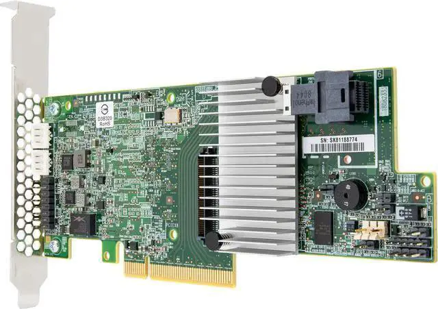 Alt view image 2 of 7 - WISDUM 9300 MegaRAID SAS 9361-4i (LSI00415) PCI-Express 3.0 x8 SATA / SAS High Performance Four-Port 12Gb/s RAID Controller (Single Pack) - Avago Technologies