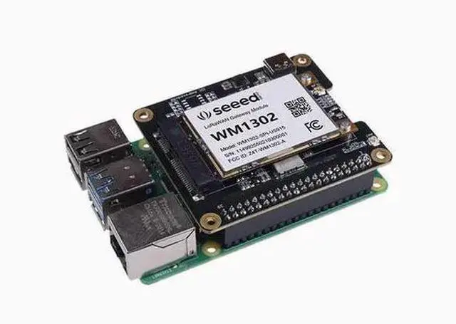 Main image of IoT Board WISDUM LoRaWAN gateway, lora communication, WM1302 wireless node, Raspberry PI expansion board