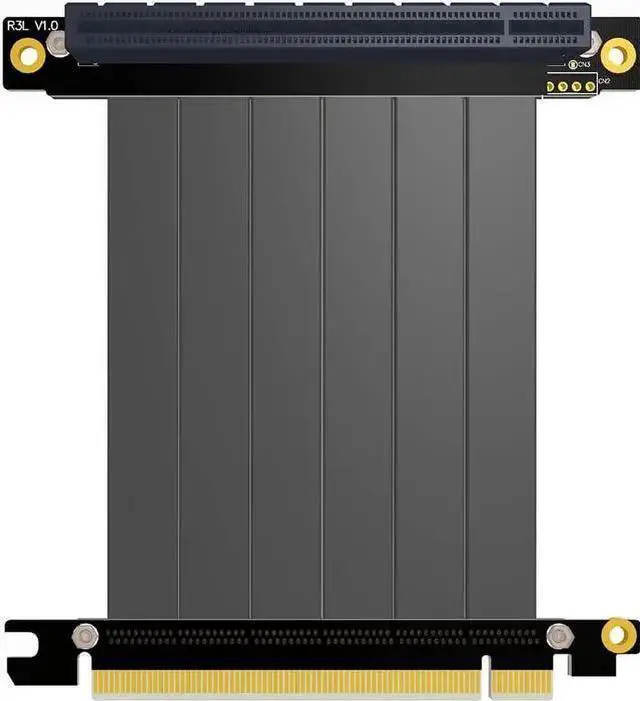 Main image of Gadget WISDUM ADT-Link PCI-E X16 to 16X 3.0 Male to Female Riser Extension Cable Graphics Card Computer Chassis PCI Express Extender Ribbon 128G/Bps (R33SL 10CM)