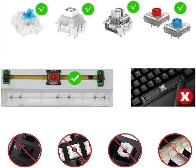 Alt view image 4 of 5 - USB Keyboard WISDUM League of Legends Themed Keycaps Briar PBT heat-sublimation keycaps 12 keys OEM high degree