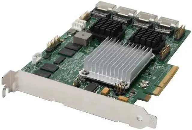 Main image of WISDUM MegaRAID SATA/SAS 84016E 3Gb/s PCI-Express w/ 256MB onboard memory RAID Controller Card, Single