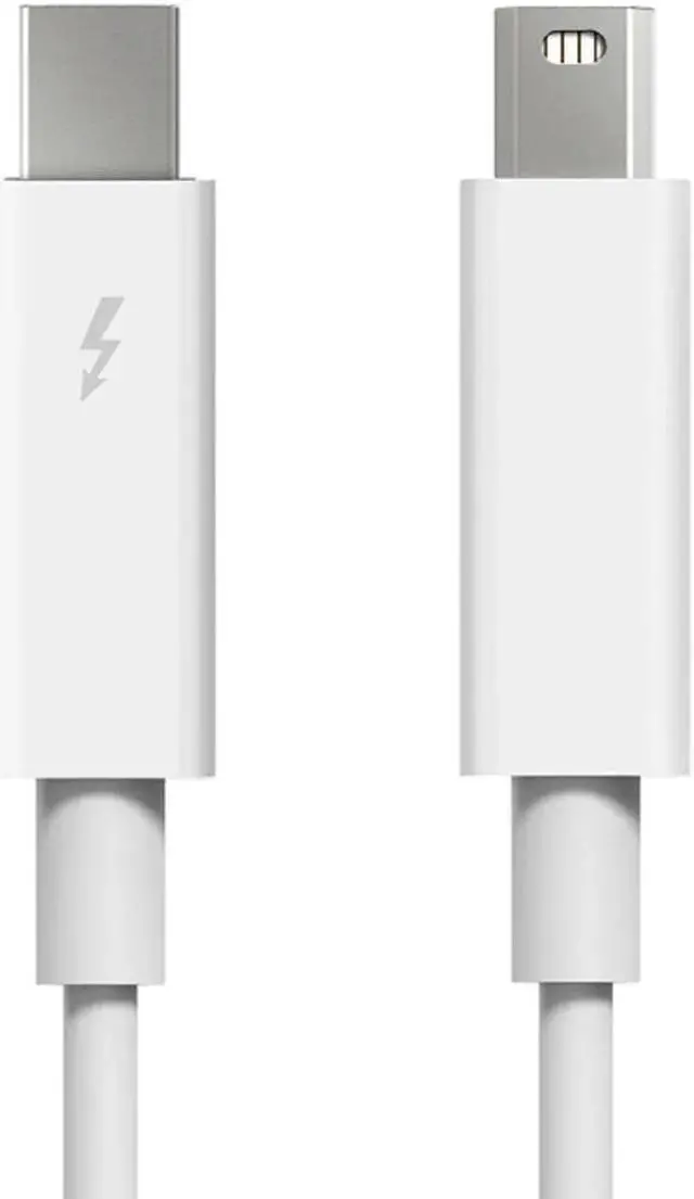 Alt view image 3 of 3 - Gadget WISDUM For 2013 2014 2015 Thunderbolt Port to Thunderbolt Male to Male Data Video Cable White(200 cm)