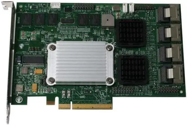 Alt view image 2 of 4 - WISDUM MegaRAID SATA/SAS 84016E 3Gb/s PCI-Express w/ 256MB onboard memory RAID Controller Card, Single