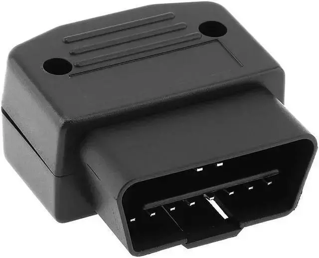 Alt view image 4 of 6 - Gadget WISDUM OBD-II DIY 16Pin Male Extension Opening Cable Car Diagnostic Interface Connector PLug with Shell and Screw