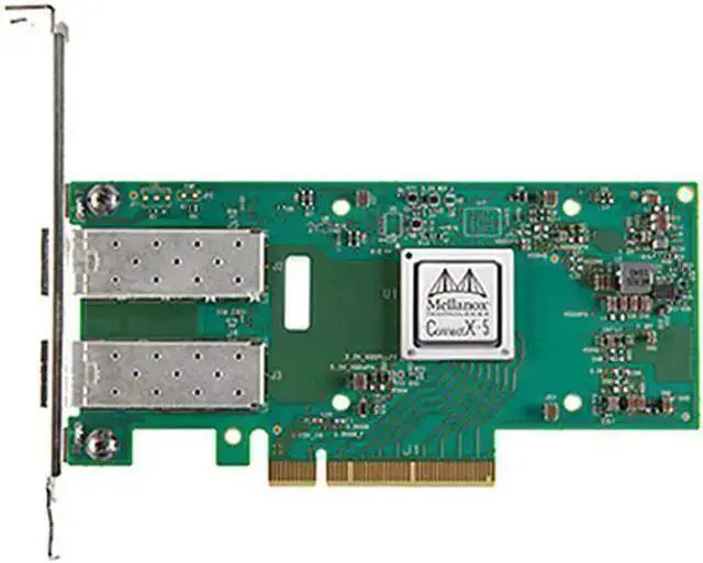 Main image of Network Adapter WISDUM ConnectX-5 EN Network Interface Card, 10/25GbE Dual-port SFP28, PCIe3.0 x8, UEFI Enabled (x86/ARM), Tall Bracket