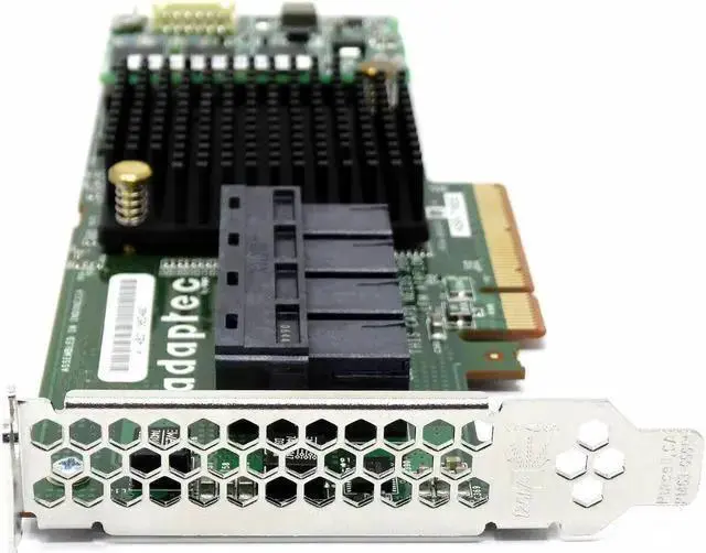 Alt view image 2 of 4 - RAID Controller WISDUM ADAPTEC ASR-71605 SFF8643 16 PORT SAS SATA 6Gb/s HBA/RAID CARD w/4 x 1.0M CABLES