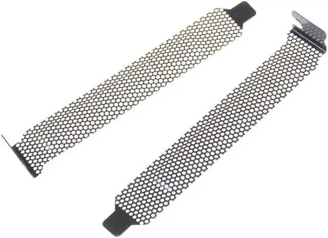 Alt view image 5 of 5 - Gadget WISDUM 5pcs/lot Black Hard Steel PCI Slot Covers Bracket w/ Screws, Full Profile Expansion Dust Filter Blanking Plate for PCI