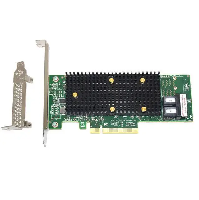 Alt view image 6 of 6 - RAID Controller WISDUM 9400-8i 12Gb/s Tri-Mode SAS SATA PCI-e Hot Bus Adapter