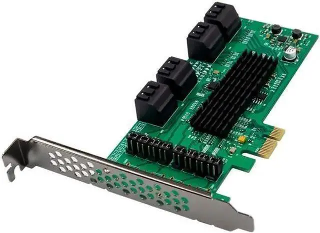 Main image of RAID Controller WISDUM 8 Port Sata 3 PCI Express Expansion Card PCI-E Sata Controller PCIe 1X to Sata III 6Gb Adapter Add On Cards For HDD SSD