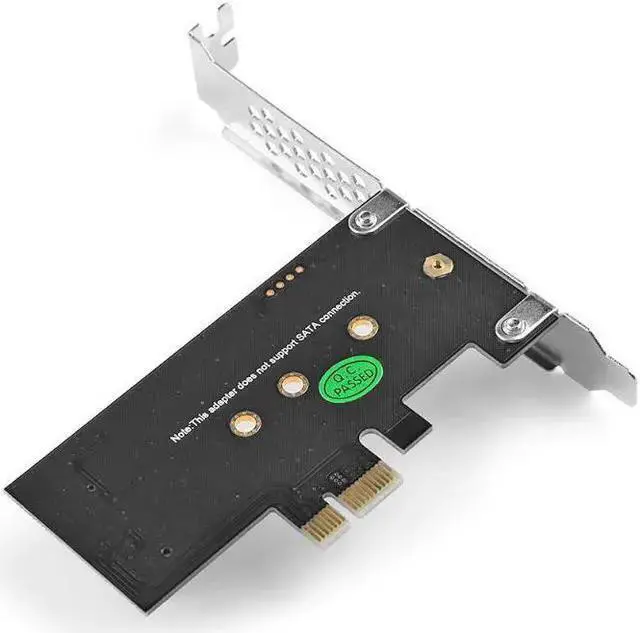 Alt view image 4 of 5 - Network Adapter WISDUM SSD M.2 NGFF TO PCIE X1 adapter Support PCI Express 3.0 x4 2230-2280 Size m.2 M Key interface card