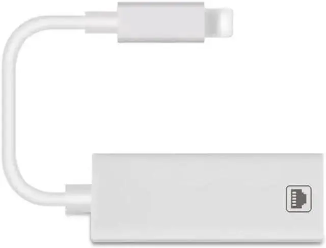 Alt view image 3 of 4 - Network Adapter WISDUM 100Mbps Network Cable Adapter For Lightning to RJ45 Ethernet LAN Wired Overseas Travel Compact For / Series
