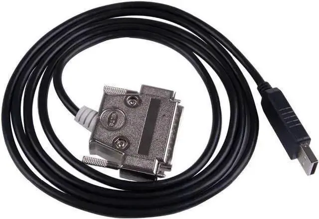 Main image of Power Cable WISDUM USB to DB25 Serial Programming Cable DB25 Male Null Modem Full Handshak FTDI Chipset Serial Converter Cable for Roland XY-RS-34