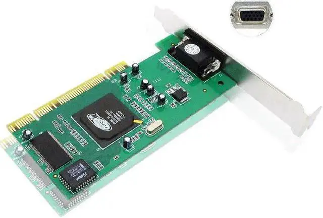 Alt view image 4 of 5 - Network Adapter WISDUM Computer CPI Graphics Card ATI Rage XL 8MB VGA Video Card PC Accessories NK-Shopping