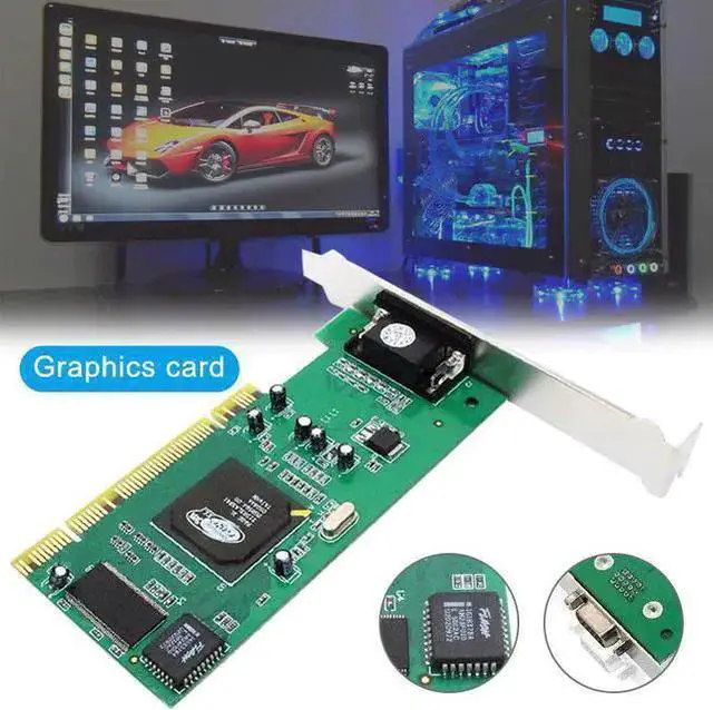 Main image of Network Adapter WISDUM Computer CPI Graphics Card ATI Rage XL 8MB VGA Video Card PC Accessories NK-Shopping