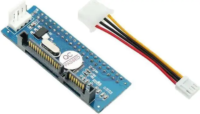 Main image of Power Cable WISDUM SATA IDE adapter 40 pin IDE to SATA converter SATA-IDE converter 3.5 HDD IDE/PATA hard disk adapter with 7 pin-SATA Data Cable