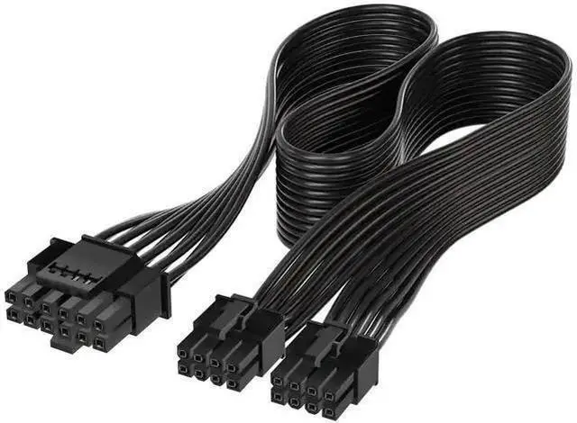 Main image of Power Cable WISDUM ATX3.0 PCIe 5.0 12VHPWR Power Modular Cable to Dual ATX 8Pin for 3080 3090TI PSU 16Pin 12Pin+4Pin Graphics Card
