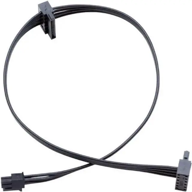 Main image of Power Cable WISDUM Motherboard Small 4pin To SATA Hard Drive Cable SSD Hard Drive Power Supply Line Optical Drive Power Cord Dual Sata Power Cord