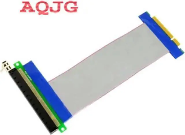 Main image of Power Cable WISDUM PCI-E 15cm PCI-E PCIe PCI Express 8x to 16x Riser Card Extender Flexible Cable Cord Wire Line For External Graphics Card & BTC M