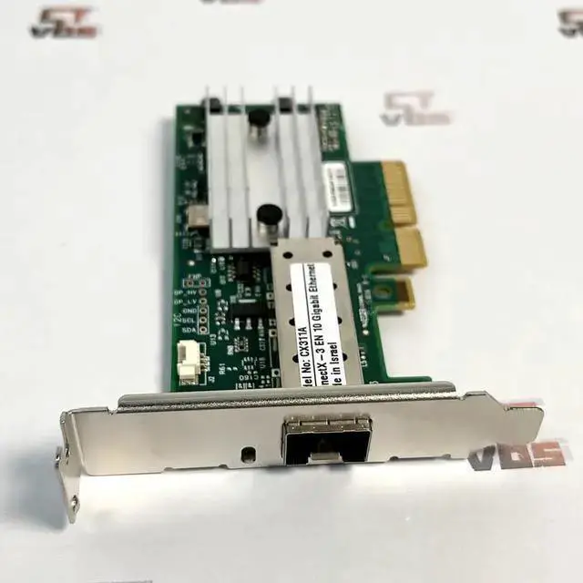 Alt view image 4 of 4 - Gadget WISDUM Mellanox MCX311A-XCAT ConnectX-3 EN 10G Ethernet CX311A 10GbE SFP+ PCIe NIC Server Adapter