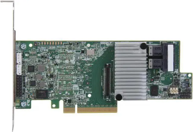 Alt view image 3 of 5 - WISDUM 9300 MegaRAID SAS 9361-8i (LSI00416) PCI-Express 3.0 x8 Low Profile SATA / SAS High Performance Eight-Port 12Gb/s RAID Controller (Kit)--Avago Technologies