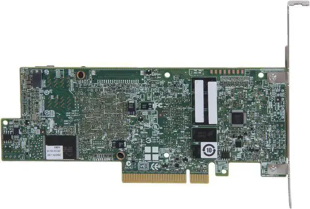 Alt view image 4 of 5 - WISDUM 9300 MegaRAID SAS 9361-8i (LSI00416) PCI-Express 3.0 x8 Low Profile SATA / SAS High Performance Eight-Port 12Gb/s RAID Controller (Kit)--Avago Technologies
