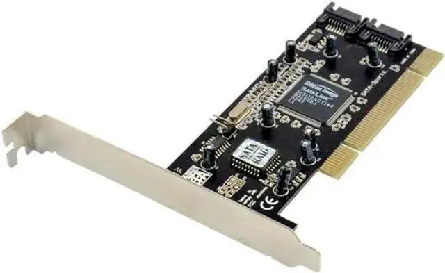 Main image of RAID Controller WISDUM 100% PCI to SATA Card 1 Port eSATA 2 SATA Port raid adapter card Silicon Image SIL3112 Chipset