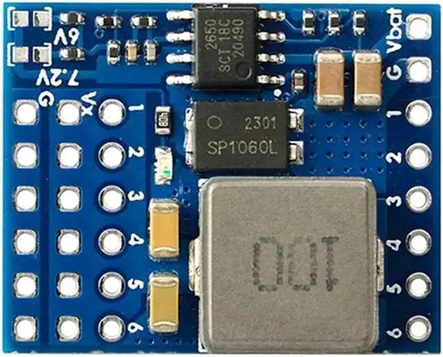 Alt view image 3 of 4 - Power Cable WISDUM MATEK SERVO PDB with 4A BEC 5.5-36V to 5-8.2V Flight Controller Module Board MATEK SERVO PDB with 4A BEC 5.5-36V to 5-8.2V Flight Controller Module Board