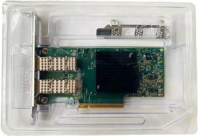 Alt view image 4 of 4 - NIC Card WISDUM Mellanox CX4121A MCX4121A-ACAT ConnectX-4 25Gigabit Ethernet Card PCI-E 3.0