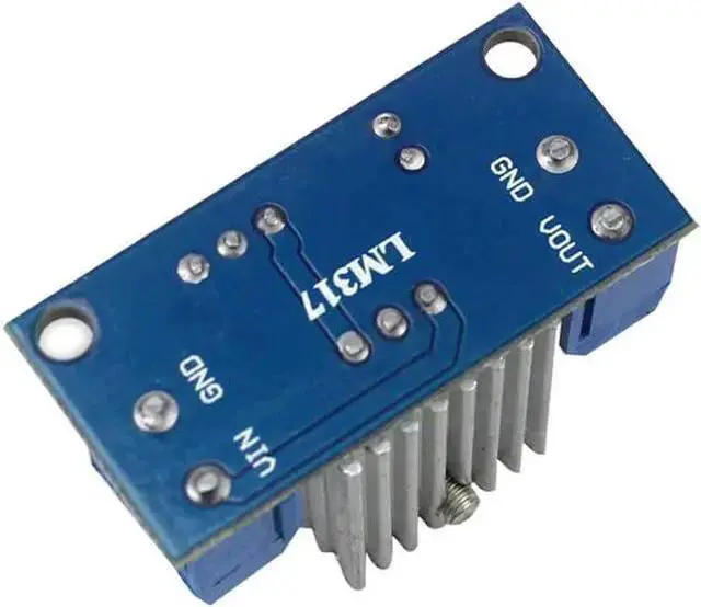 Alt view image 3 of 3 - Gadget WISDUM 10pcs LM317 DC-DC Converter Buck Step Down Circuit Board Module Linear Regulator LM317 Adjustable Voltage Regulator Power Supply