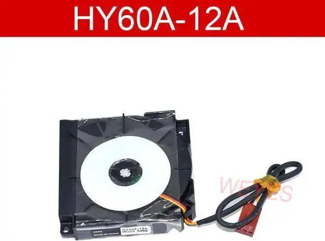 Main image of Gadget WISDUM Genuine For 6013 0.09A HY60A-12A 60*60*13MM DC12V Three Wires Blower Fan