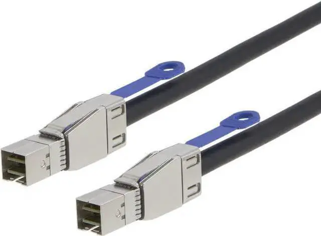 Main image of SATA Cable WISDUM 3.3FT External HD Mini SAS SFF-8644 to SFF-8644 Cable, 1M/ Black