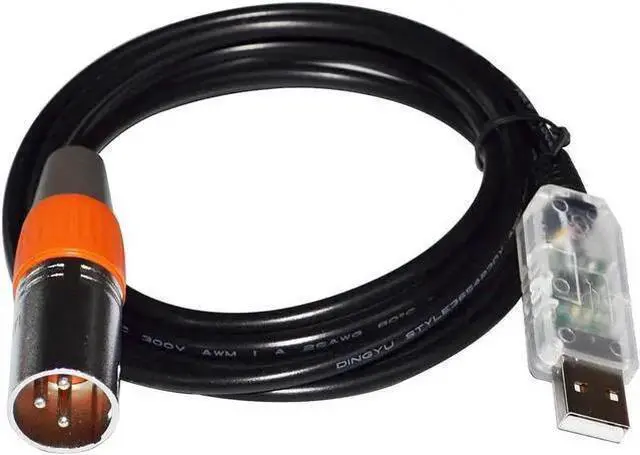 Main image of Power Cable WISDUM FT232RL USB TO XLR 3PIN MALE ADAPTER CONVERTER RS485 SERIAL CABLE FOR MARANI AUDIO PROCESSING DEVICE DPA-A DPA240P DPA260P (Color A) Cable length:1M