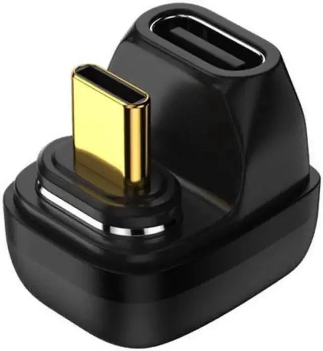 Main image of Power Cable WISDUM USB4.0 Thunderbolt3 Magnetic Adapter USB C To Type C 40Gbps 100W Fast Charging Magnet Converter Cable 8K@60Hz USB Type C Adapter(270 Degree)
