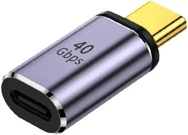 Alt view image 4 of 6 - Power Cable WISDUM USB4.0 Thunderbolt3 Magnetic Adapter USB C To Type C 40Gbps 100W Fast Charging Magnet Converter Cable 8K@60Hz USB Type C Adapter(270 Degree)