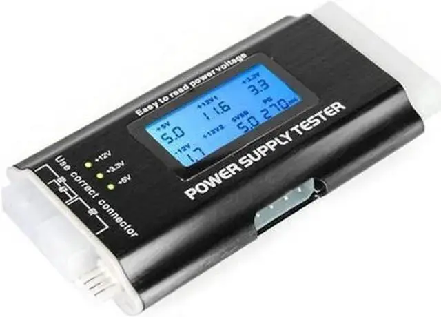 Main image of S-Video Cable WISDUM 20 / 24 Pin PC ITX ATX BTX SATA LCD Computer Current Power Supply Voltage Tester