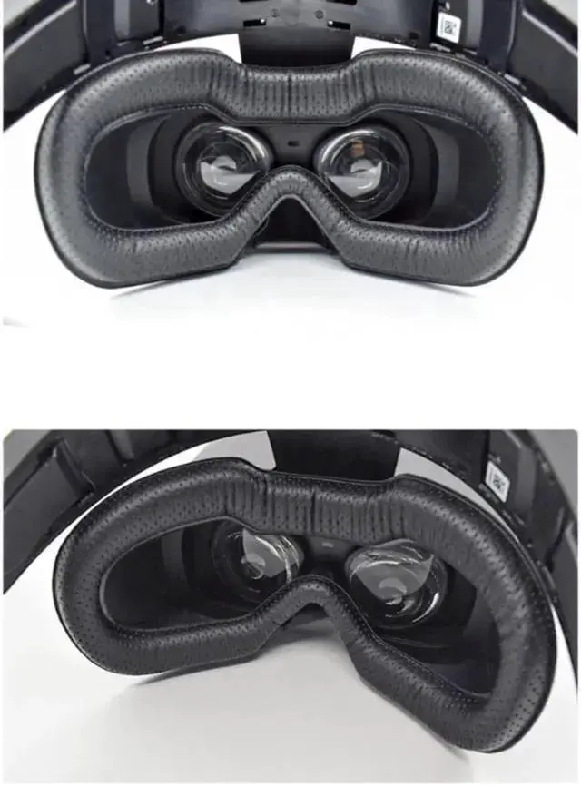 Alt view image 2 of 3 - WISDUM Leather Face Cover Eye Pad for Oculus Rift S VR Headset Rebound Sponge Soft Pads